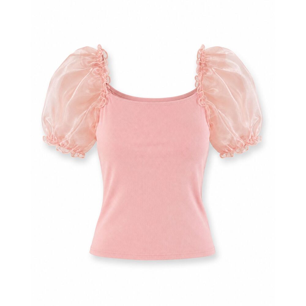 ASOS New Look Puff Sleeve Top